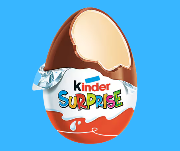 Ferrero`s product Kinder Surprise created for the special Easter season
