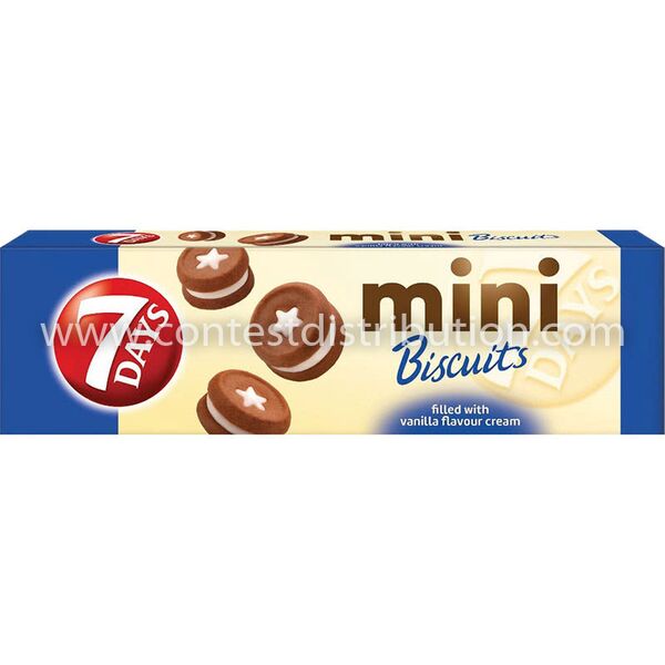 7 Days Mini Vanilla Cream 100 g