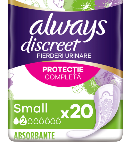 ALWAYS DISCREET PADS (20) SMALL