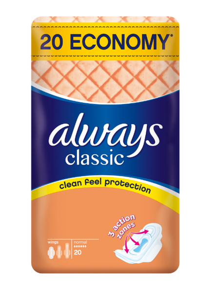 ALWAYS DUO CLAS NORMAL PLUS(20) SIZE1