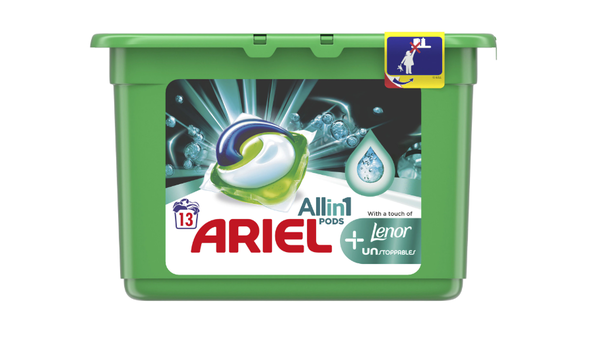 Ariel Caps Plus Unstop Pods 13