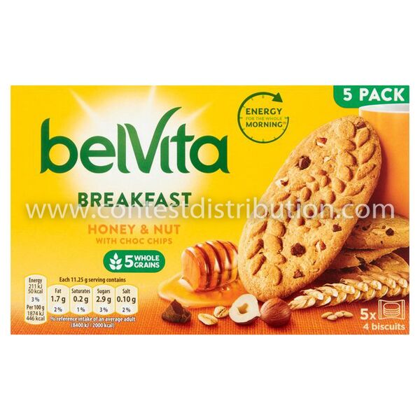 Belvita Nut & Honey 225 g