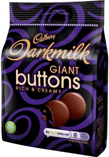 Cadbury Dark Milk Buttons 105g