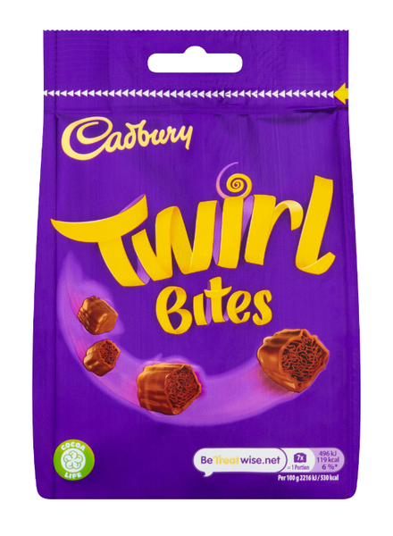 Cadbury Twirl Bites 109g