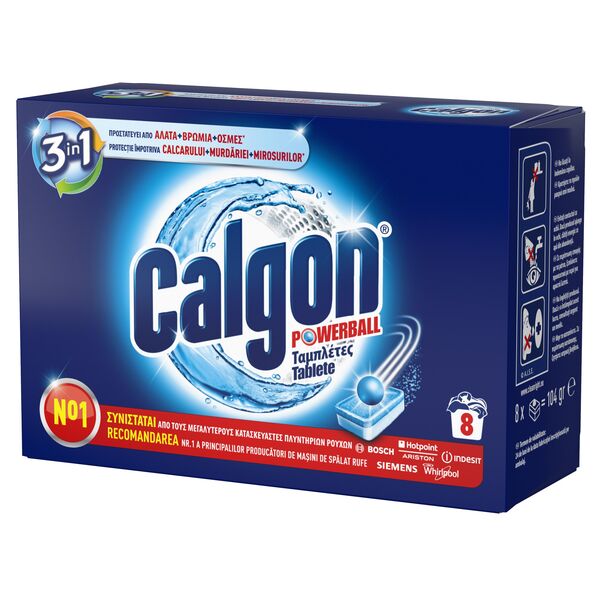 CALGON TABS 8 PCS ANTICALCAR 3IN1