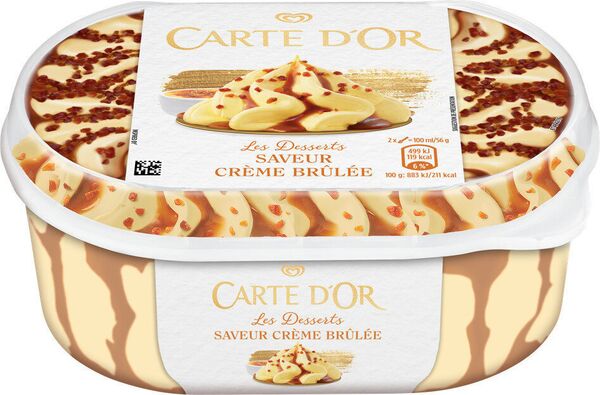 CARTE DÓR CRÈME BRULEE 900ML