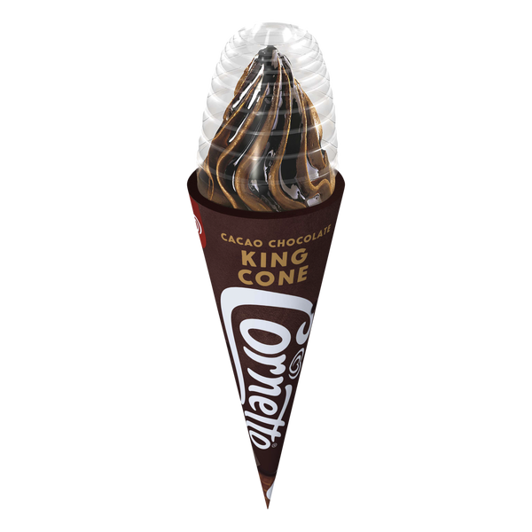CORNETTO KING CONE CHOCOLATE 260ML