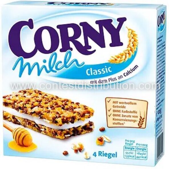 Corny Sandwich Milk 4x30 g