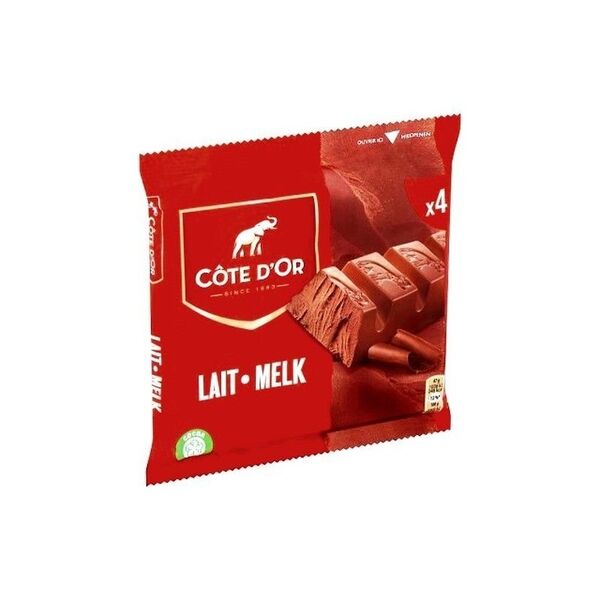 Côte d'Or Milk Chocolate Bars 4 x 47 g