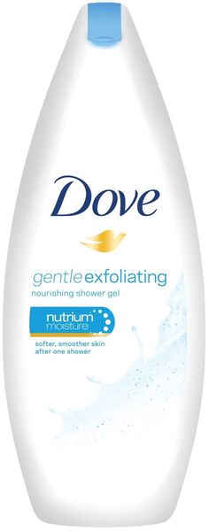 Dove Shower Gel Woman Gentle Exfoliating 250ml