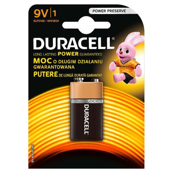 Duracell Battery Basic 9V