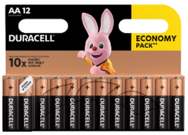 Duracell Battery Basic AAK 12