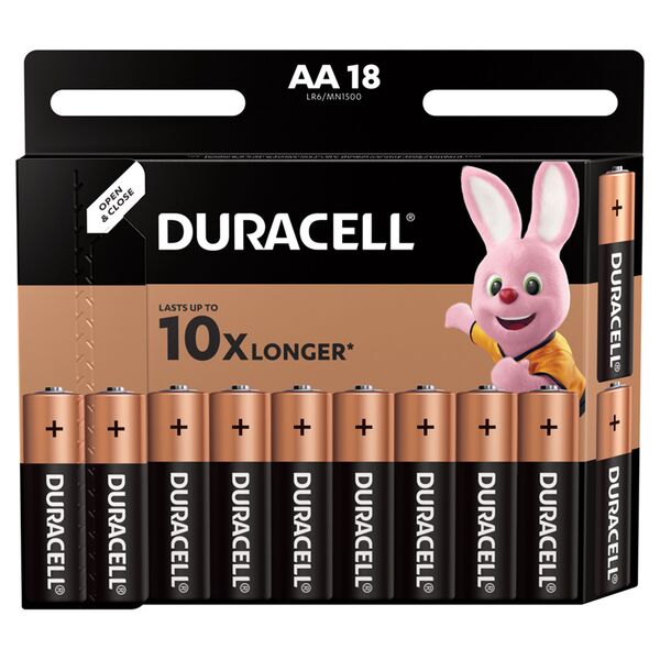 Duracell Battery Basic AAK 18