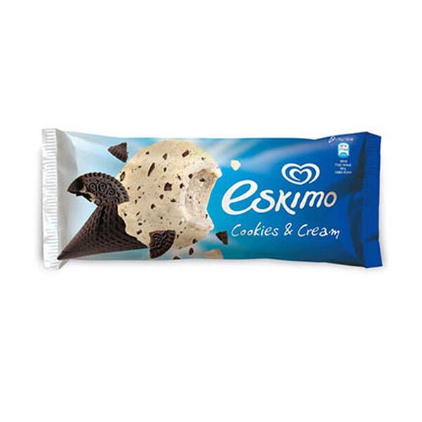 ESKIMO COOKIES & CREAM BALLCONE 125ML