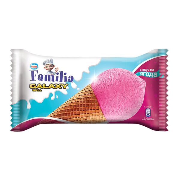 FAMILIA GALAXY Ice Cream Strawberry 67g