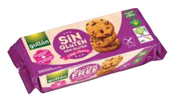 Gullon Chip Choco sin Gluten Paquete 130 g