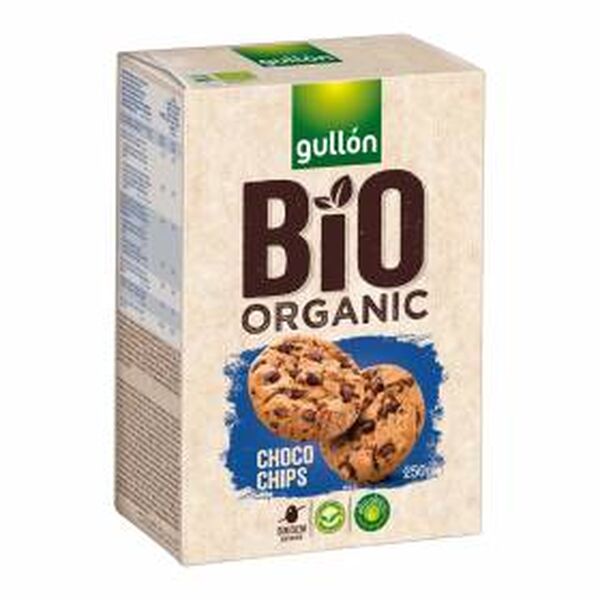 Gullon Choco Chips BIO Caja 250 g