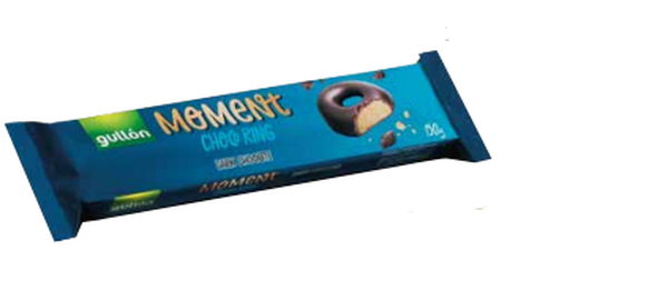 Gullon Choco Ring Negro Paquete 150 g