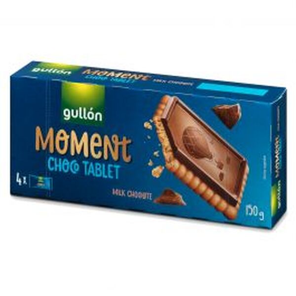 Gullon Choco Tablet Leche Caja 150 g