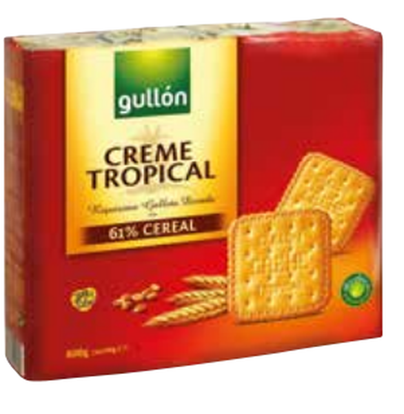 Gullon Creme Tropical P-4 800g