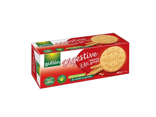 Gullon Digestive 33% Menos Grasa Caja 400 g