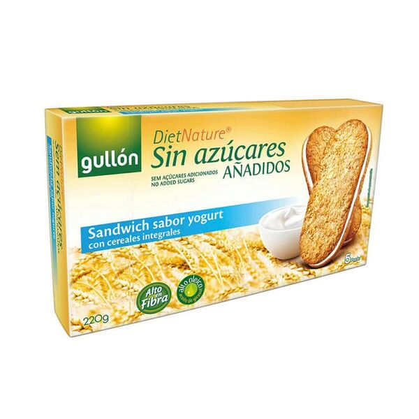 Gullon Sándwich D.N. Yogurt Caja 220 g