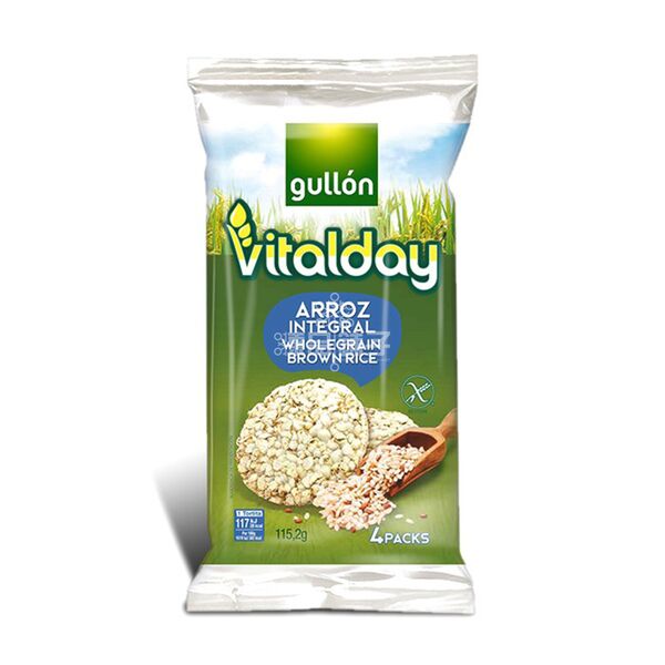 Gullon Tortitas Arroz Integral 115,2 g