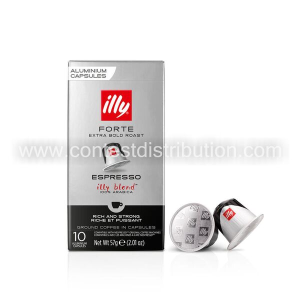 Illy Nespresso Compatible  Forte Espresso capsules