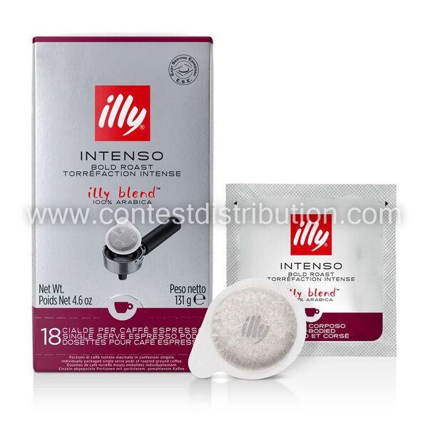 Illy Single Serving Coffee Dark Roast pods 131 g