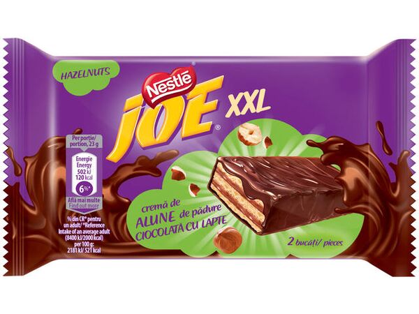 JOE XXL Hazelnut & Choco 6(20x46g)