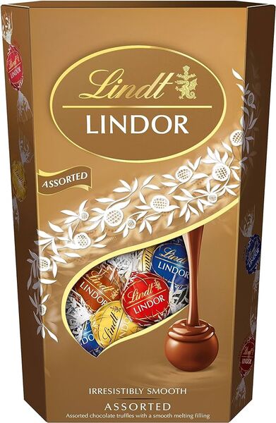 Lindor Gold Assorted Cornet 600G