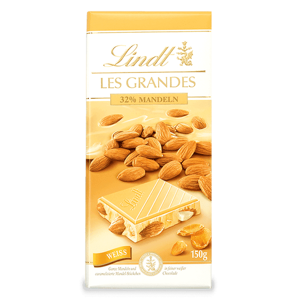 Lindt Grand White Salted Almonds 150 g