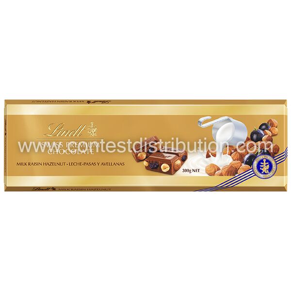 Lindt Raisin Hazelnut 300 g