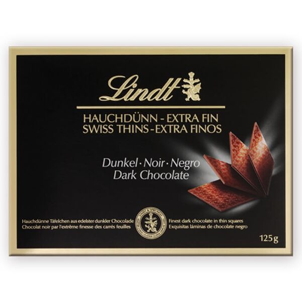 Lindt thins Dark Chocolate 125 g