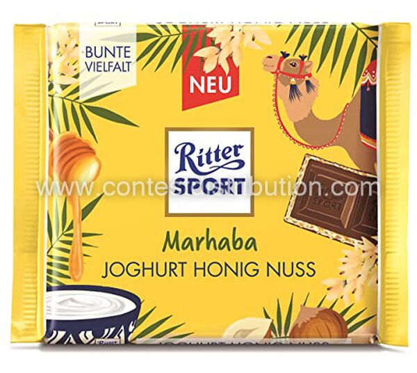 Ritter Sport Marhaba Joghurt Hong Nuss 100 g