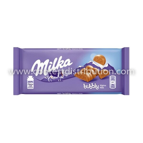 Milka Bubbly Milk 90 g