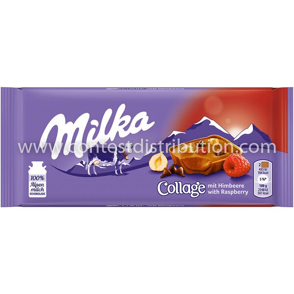 Milka Collage Raspberry Fruit 93 g