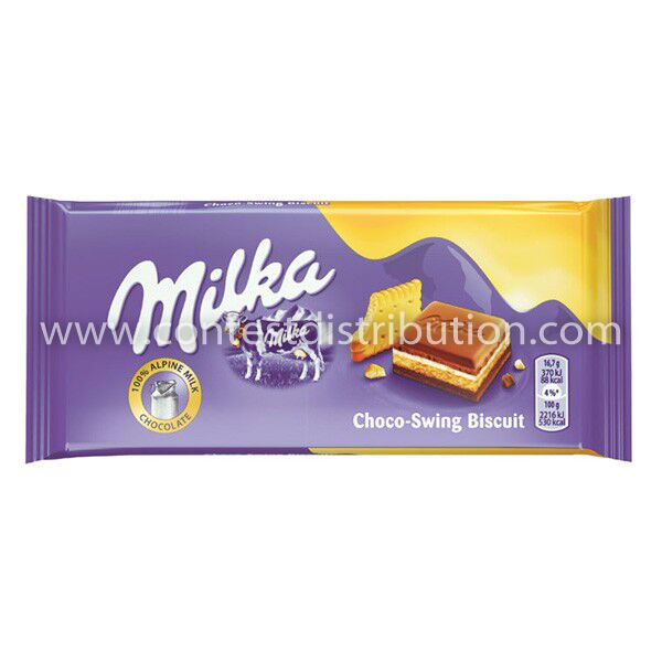 Milka Cream & Biscuit 100 g