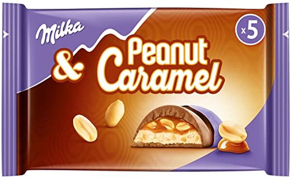 Milka Peanuts Caramel 5-Pack