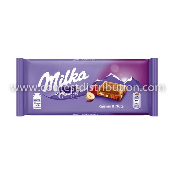 Milka Raisins & Hazelnuts 100 g