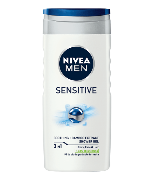 Nivea Shower Gel Men Sensitive 250ml