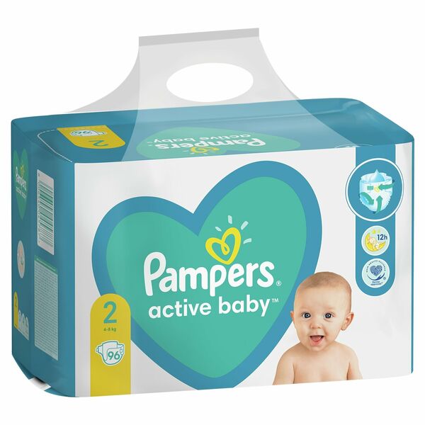 Pampers Diapers Giant No.2  96pcs
