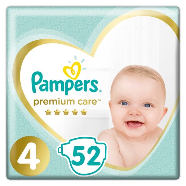 Pampers Premium Care 4 Maxi 52 pcs