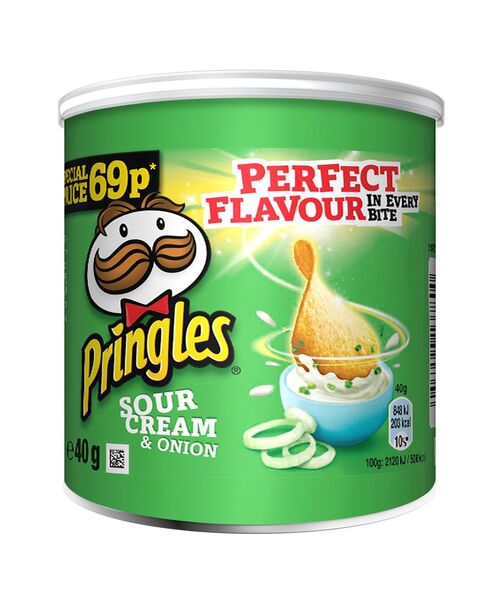 Pringles Sour Cream & Onion 40g