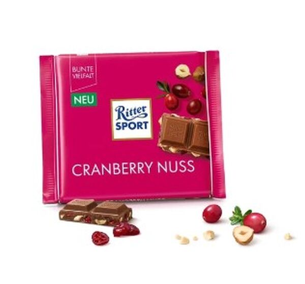 Ritter Sport Cranberry&Hazelnuts 100 g