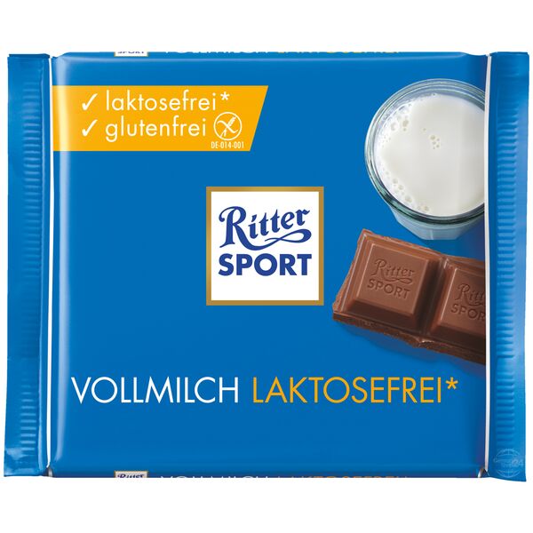 Ritter Sport Milk chocolate lactose free 100 g