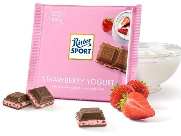 Ritter Sport Strawberry Yogurt 100 g