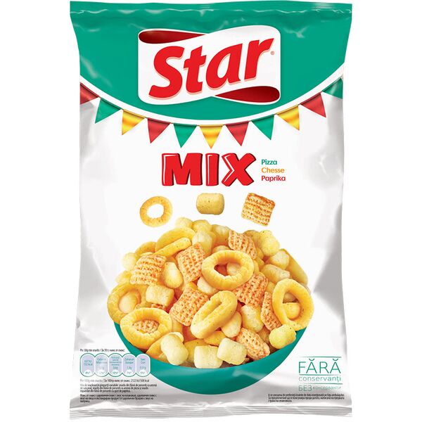 Star Snacks Mix Pizza, cheese, paprika 90 g