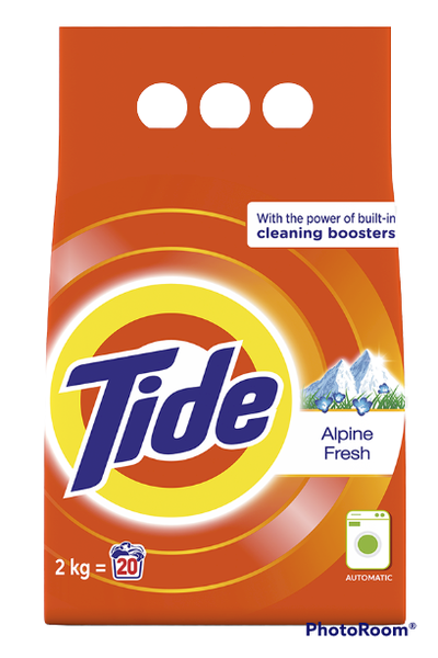 Tide Automatic Powder Detergent Alpin 2kg