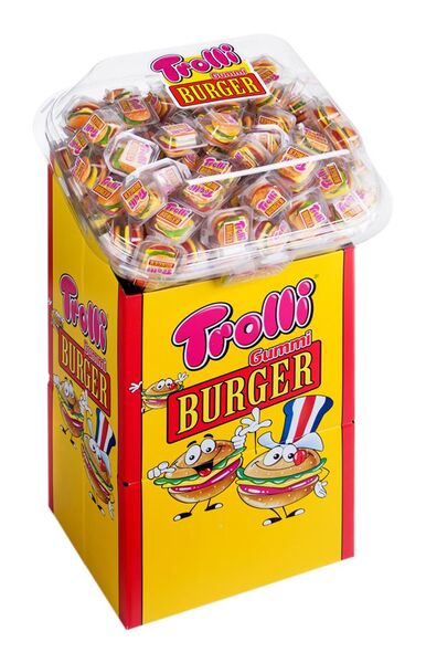 Trolli Burger 50g x 180 display